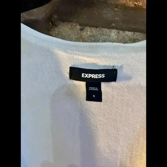 Express Sequin Long Sleeve Bodysuit - Size S - Picture 2 of 2